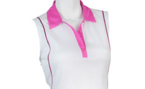 EP Pro Sleeveless Contrast Piped Polo